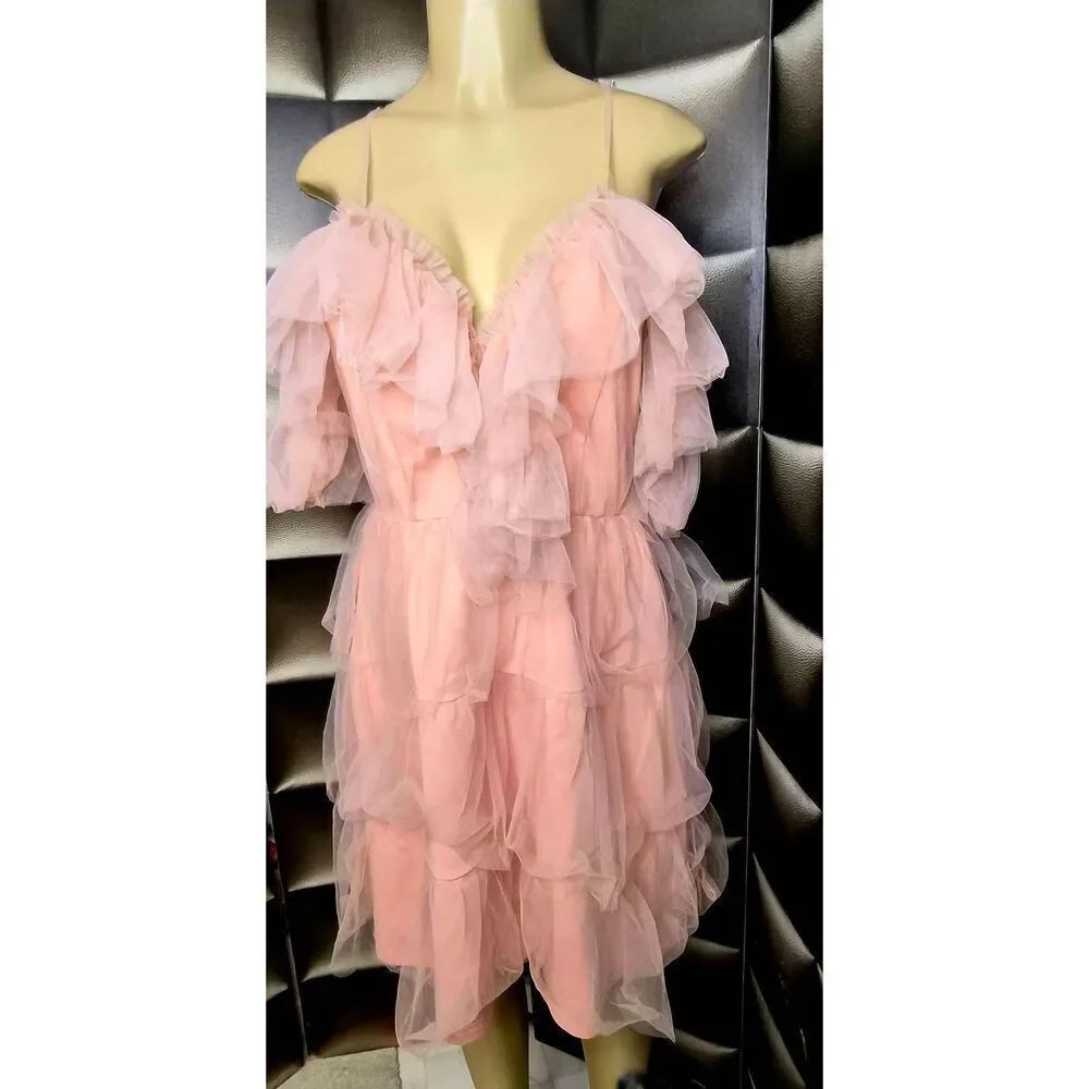 Simplee ruffle dress - Picture 3 of 9